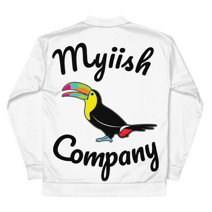 " Myiish Logo Bomber Jacket"