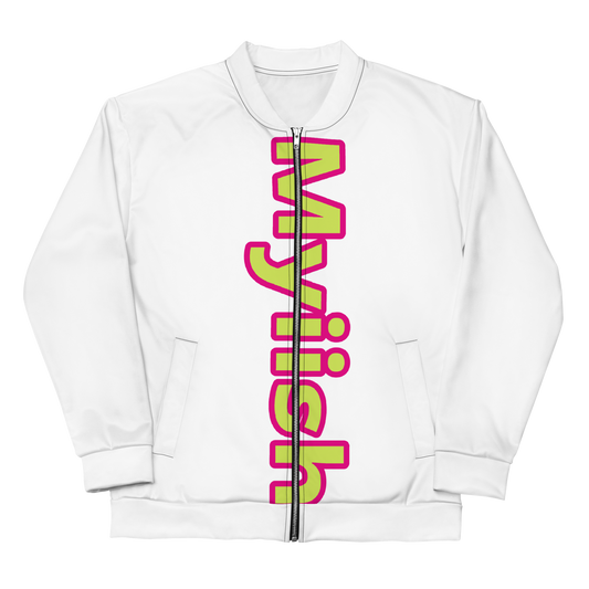 Women Myiish Bomber Jacket (Pink Outline)