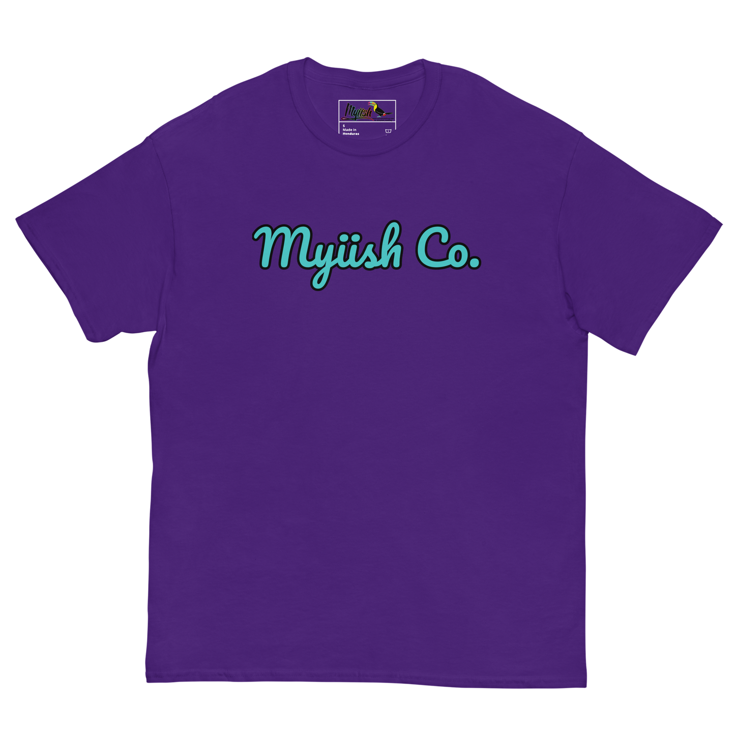 Women's Classic Color Tee (Blue Letters)