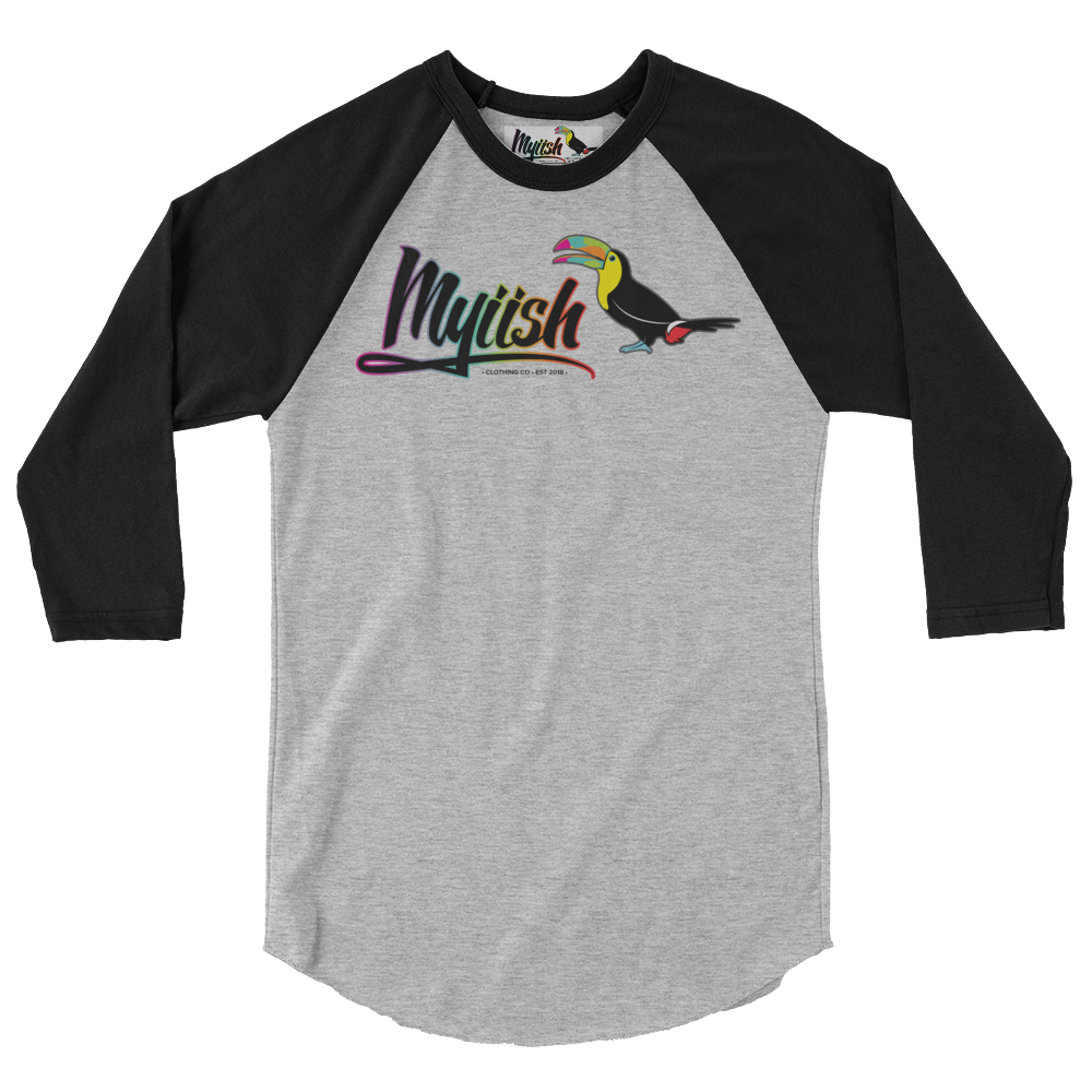 Myiish Raglan 3/4 Sleeve Baseball Shirt