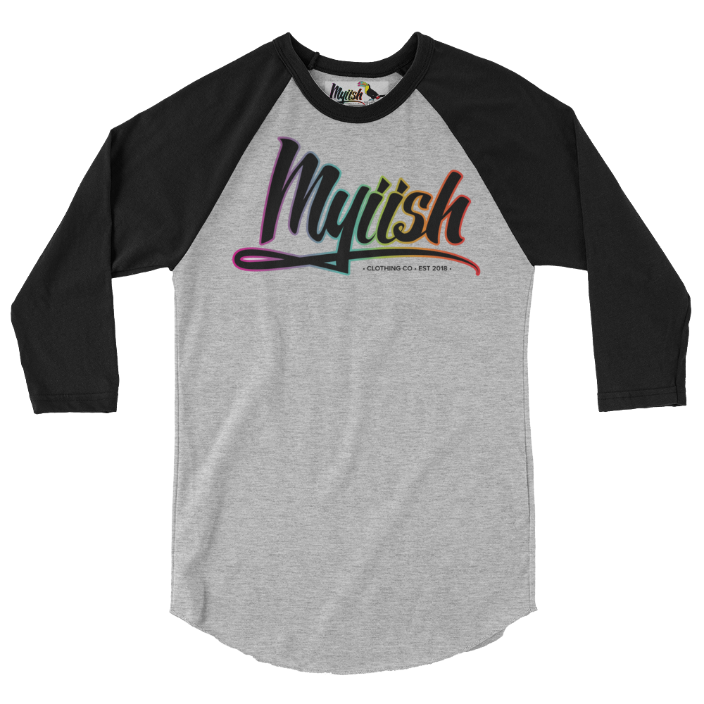 Myiish Raglan 3/4 Sleeve Baseball Shirt