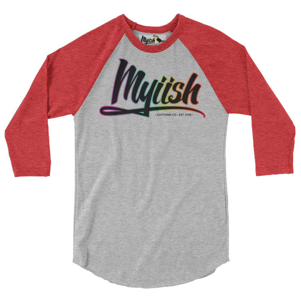 Myiish Raglan 3/4 Sleeve Baseball Shirt