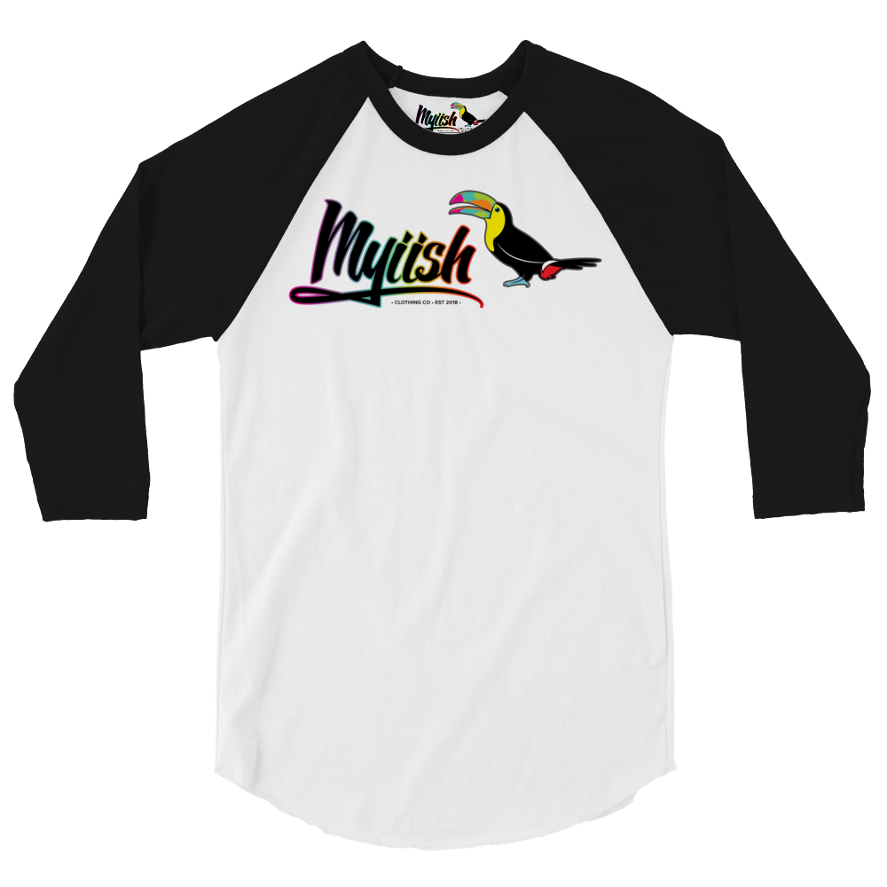 Myiish Raglan 3/4 Sleeve Baseball Shirt