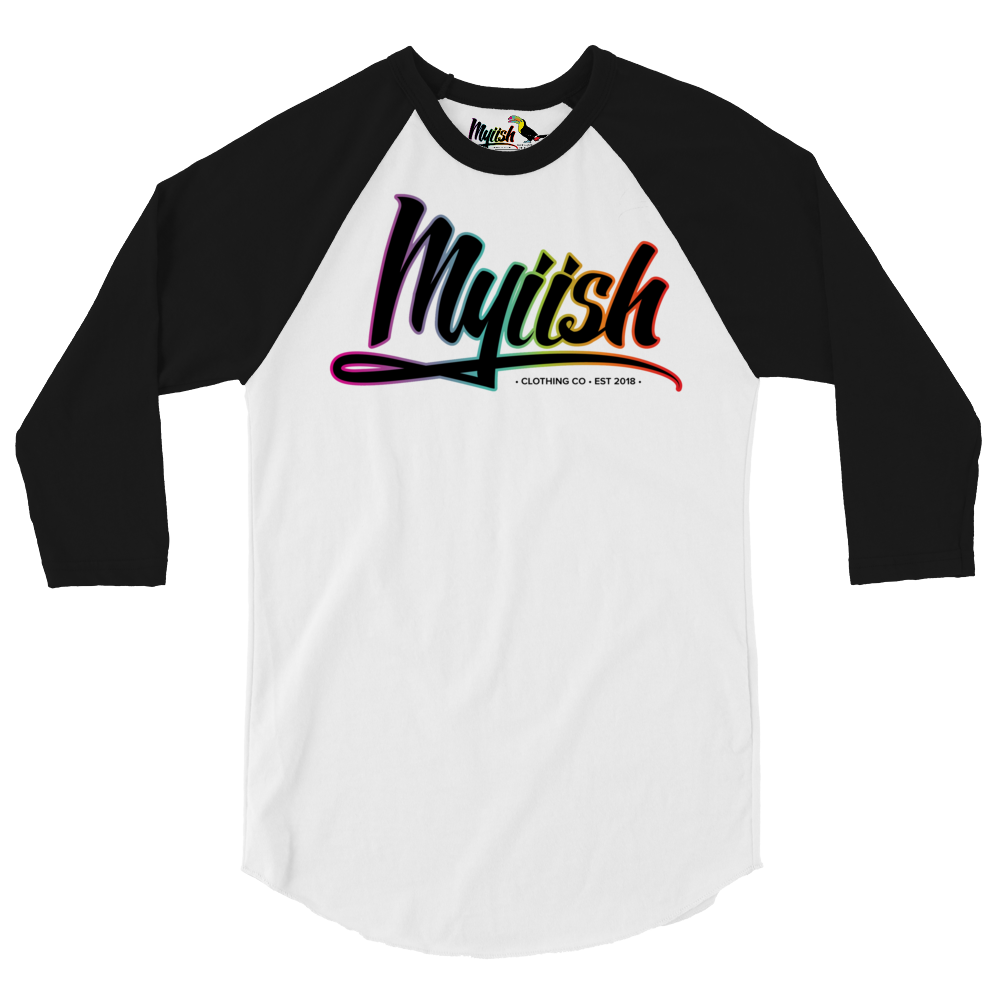 Myiish Raglan 3/4 Sleeve Baseball Shirt