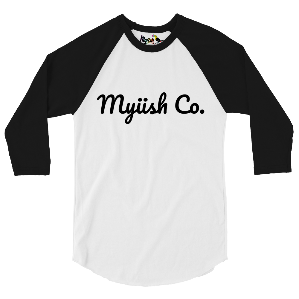 Myiish Raglan 3/4 Sleeve Baseball Shirt