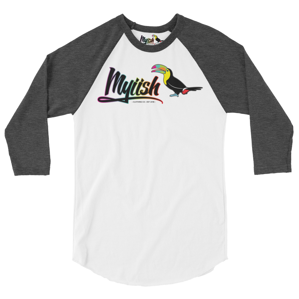 Myiish Raglan 3/4 Sleeve Baseball Shirt