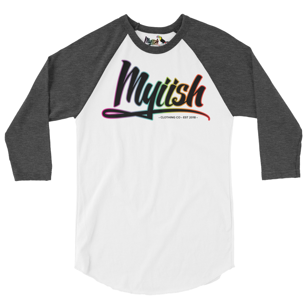 Myiish Raglan 3/4 Sleeve Baseball Shirt