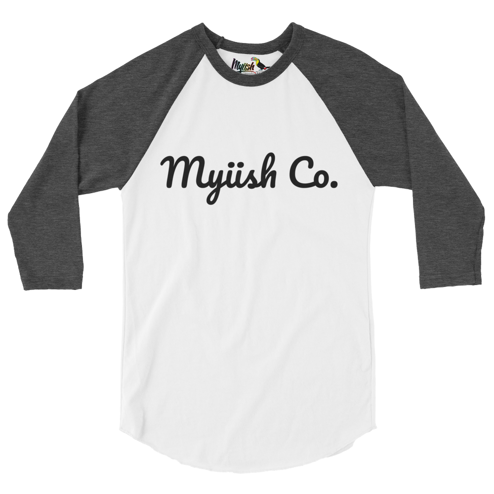 Myiish Raglan 3/4 Sleeve Baseball Shirt