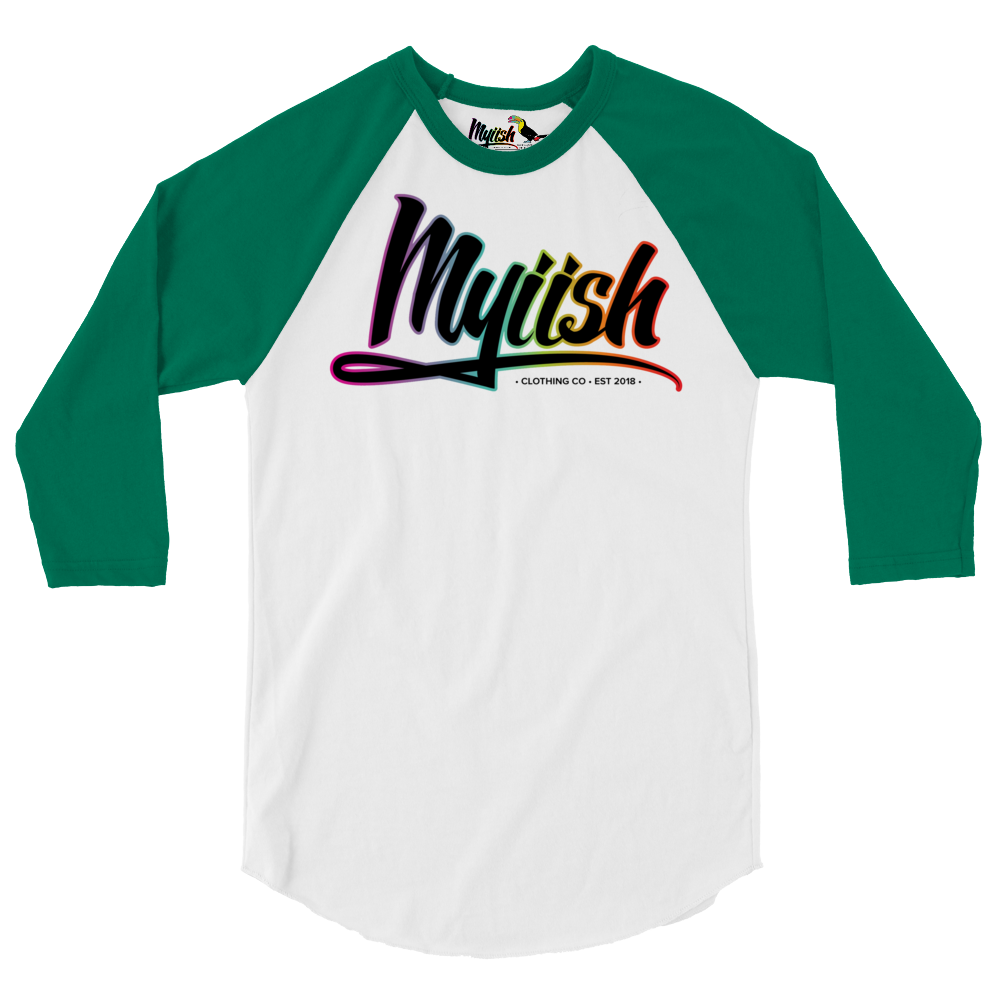 Myiish Raglan 3/4 Sleeve Baseball Shirt