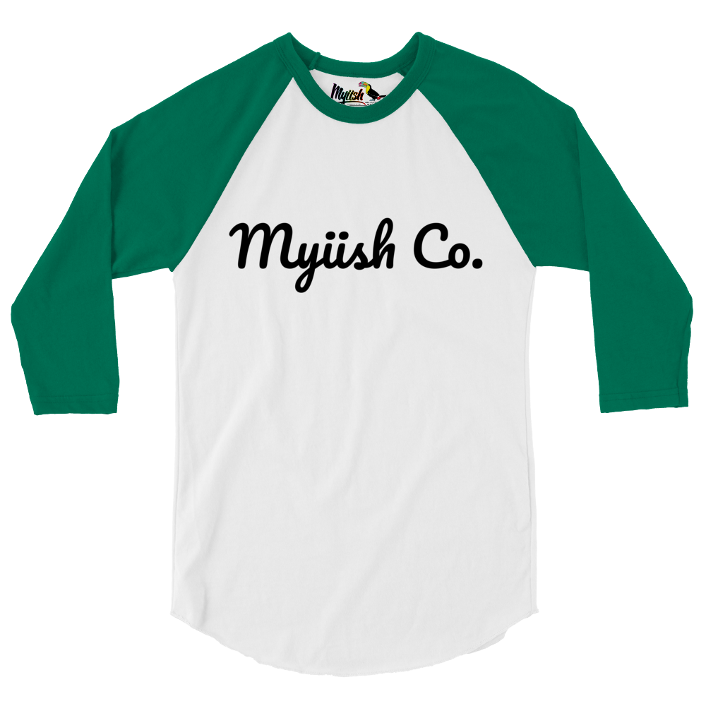 Myiish Raglan 3/4 Sleeve Baseball Shirt