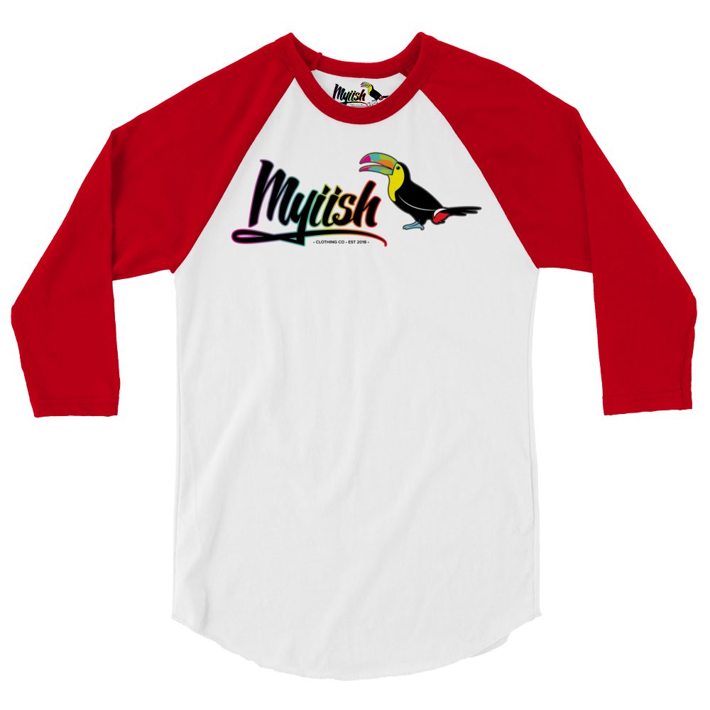 Myiish Raglan 3/4 Sleeve Baseball Shirt