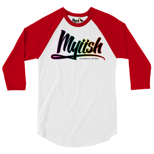 Myiish Raglan 3/4 Sleeve Baseball Shirt