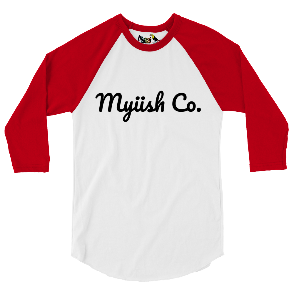 Myiish Raglan 3/4 Sleeve Baseball Shirt