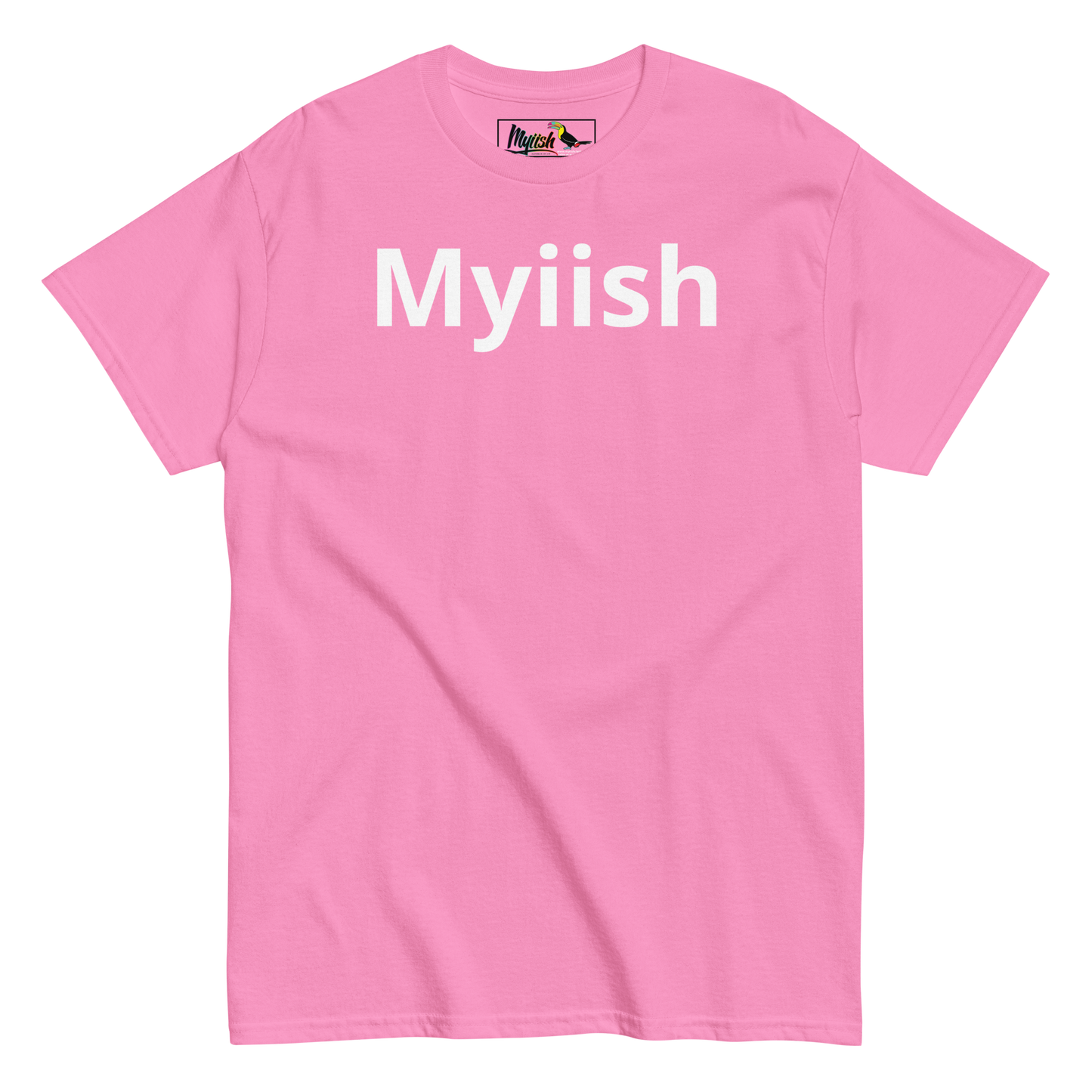 Myiish Classic Tee (white letters)