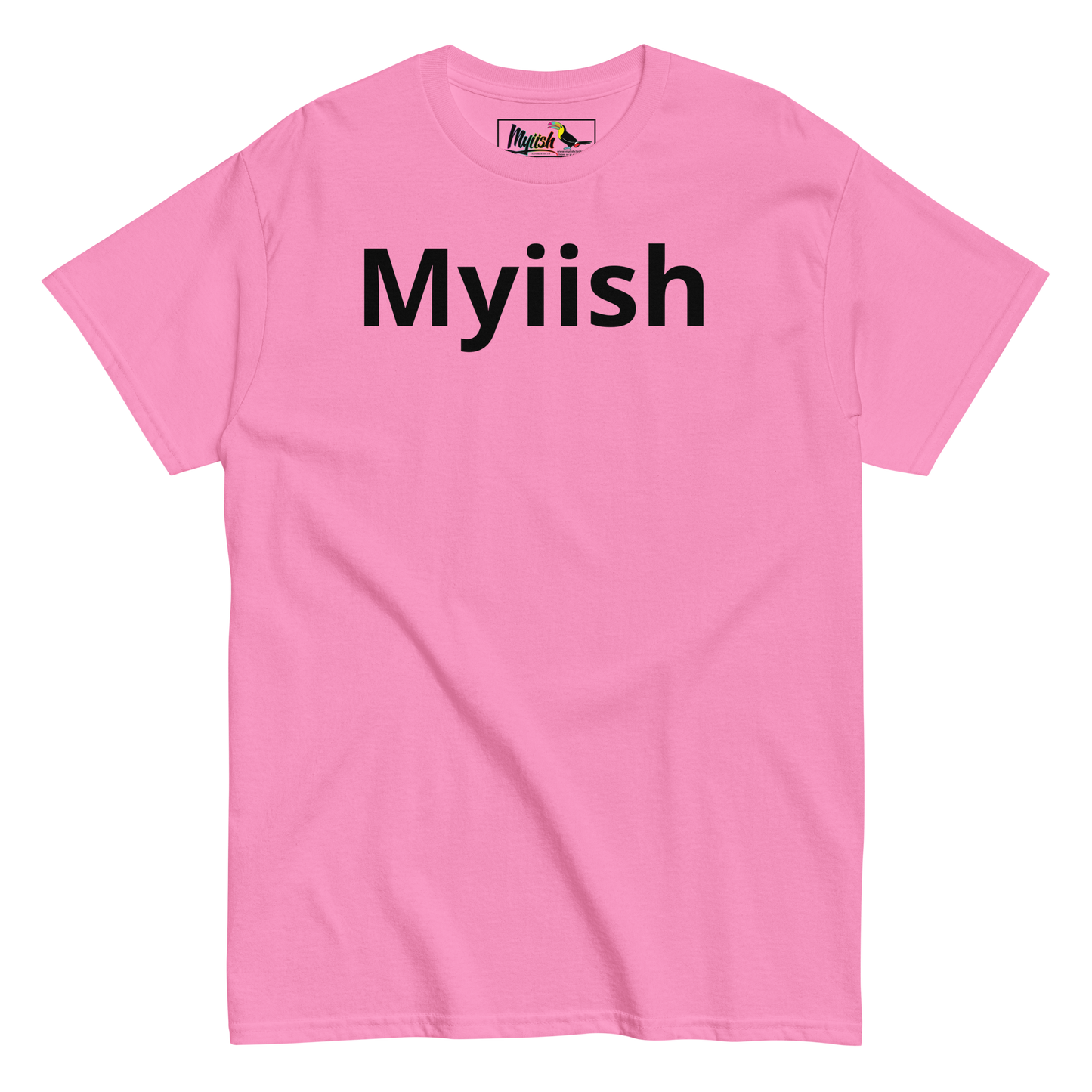 Myiish Classic Tee (Black letters)