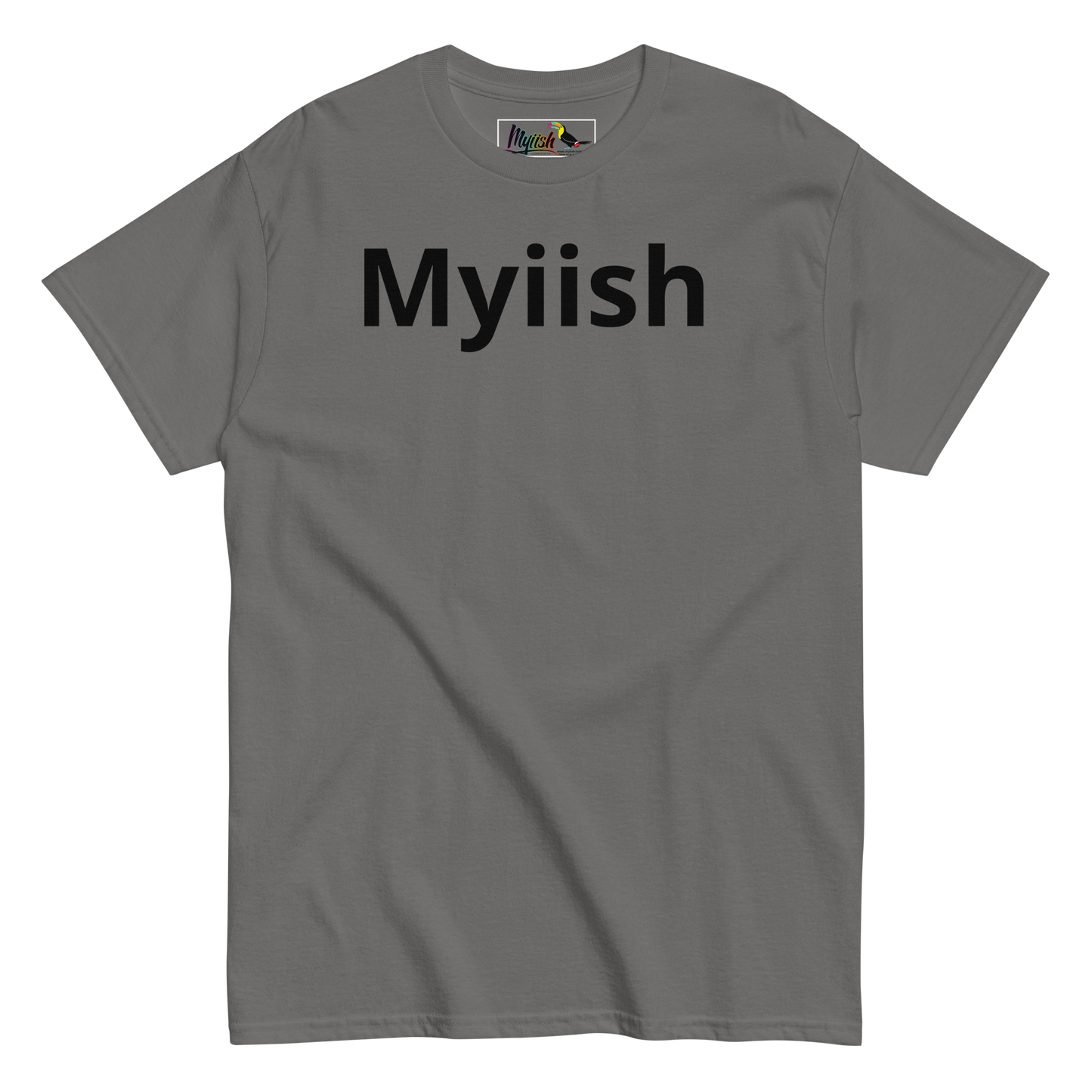 Myiish Classic Tee (Black letters)