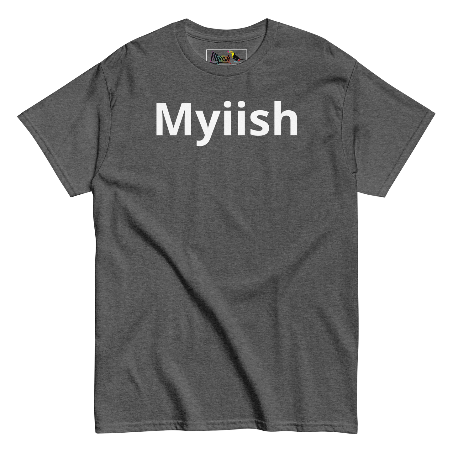 Myiish Classic Tee (white letters)