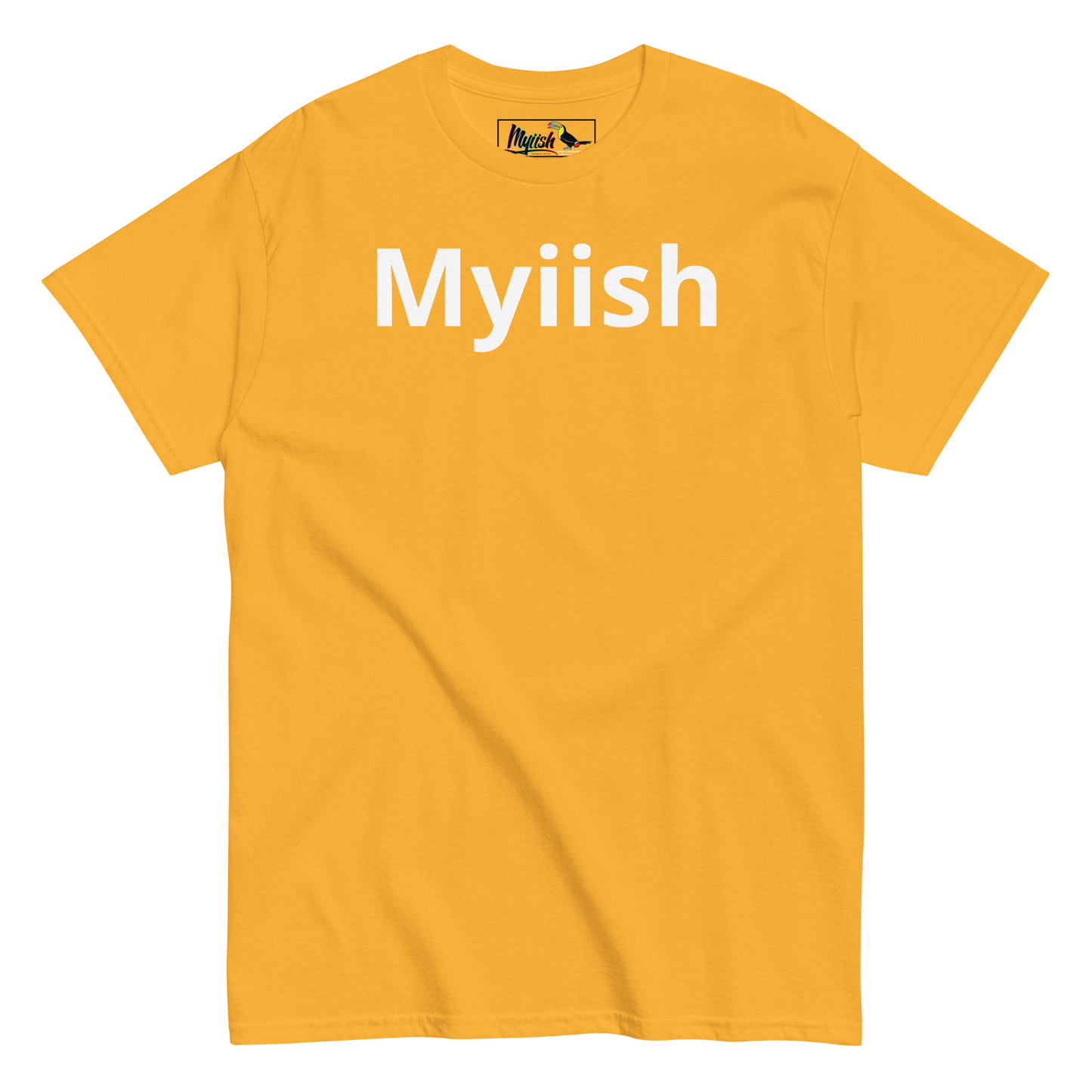 Myiish Classic Tee (white letters)