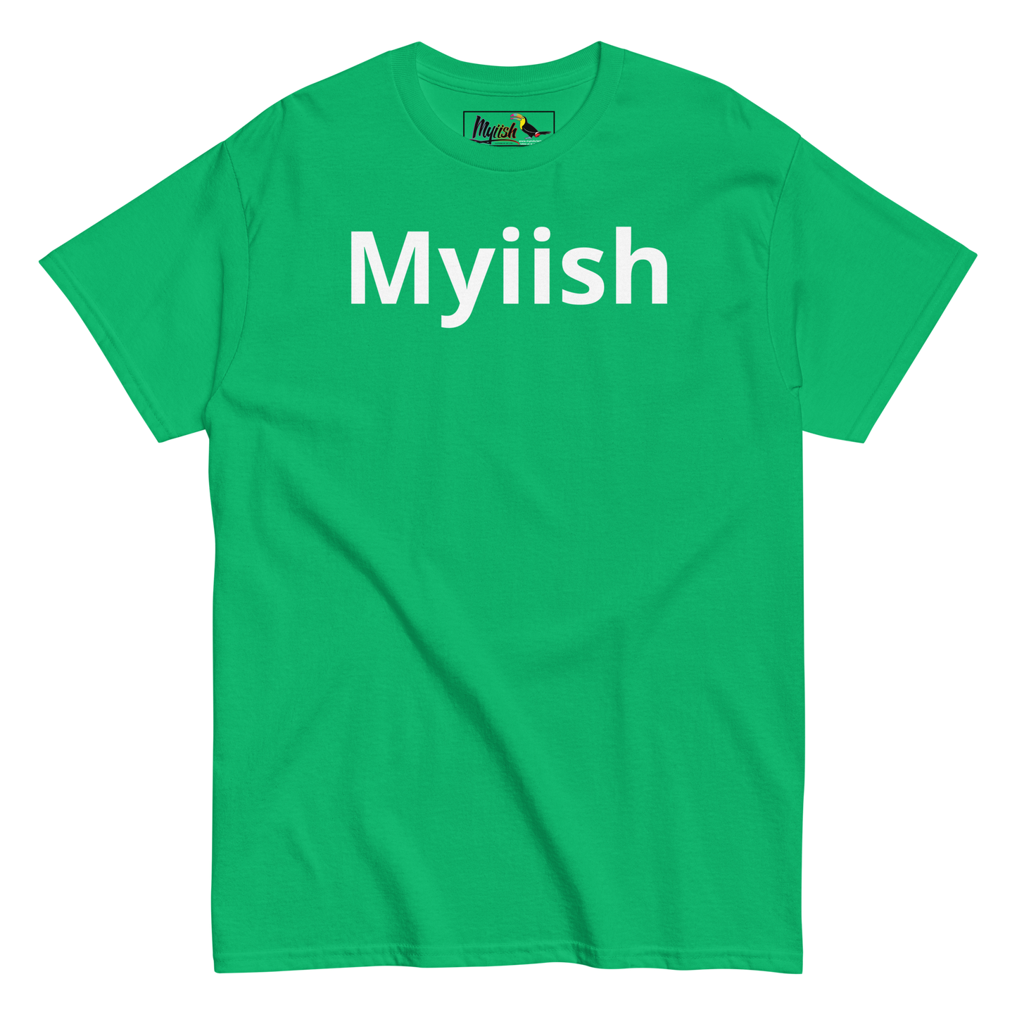 Myiish Classic Tee (white letters)