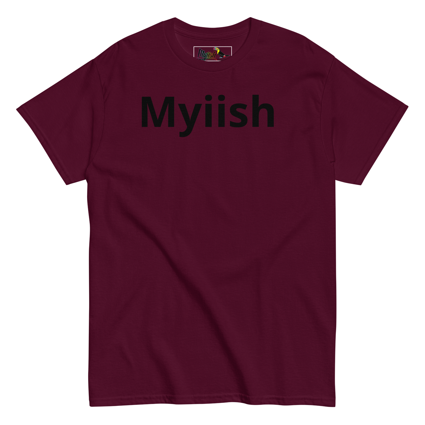 Myiish Classic Tee (Black letters)