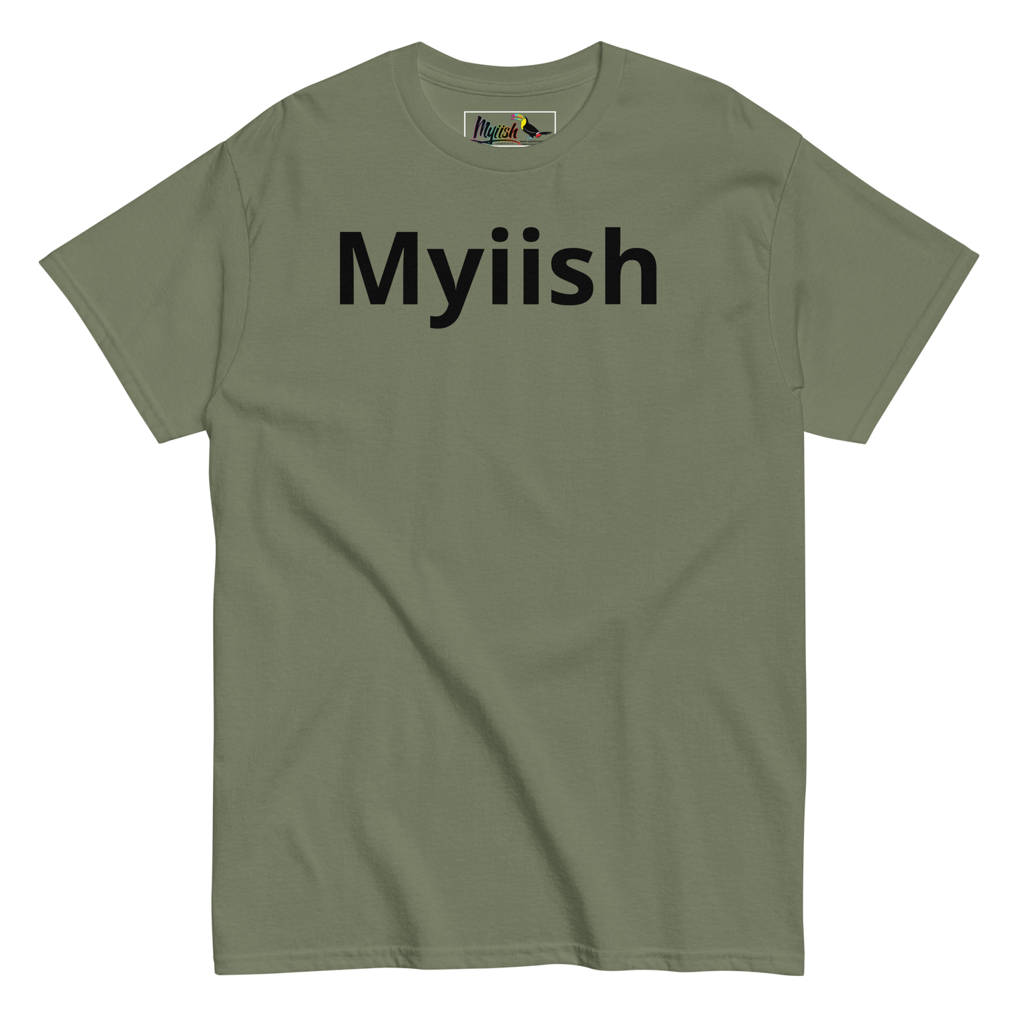 Myiish Classic Tee (Black letters)