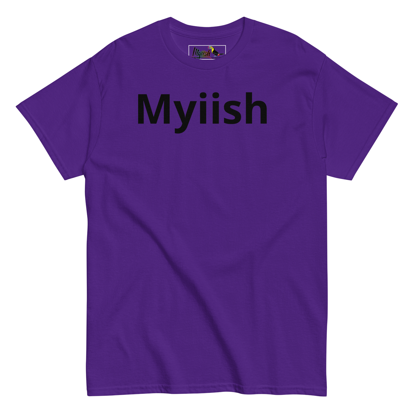 Myiish Classic Tee (Black letters)