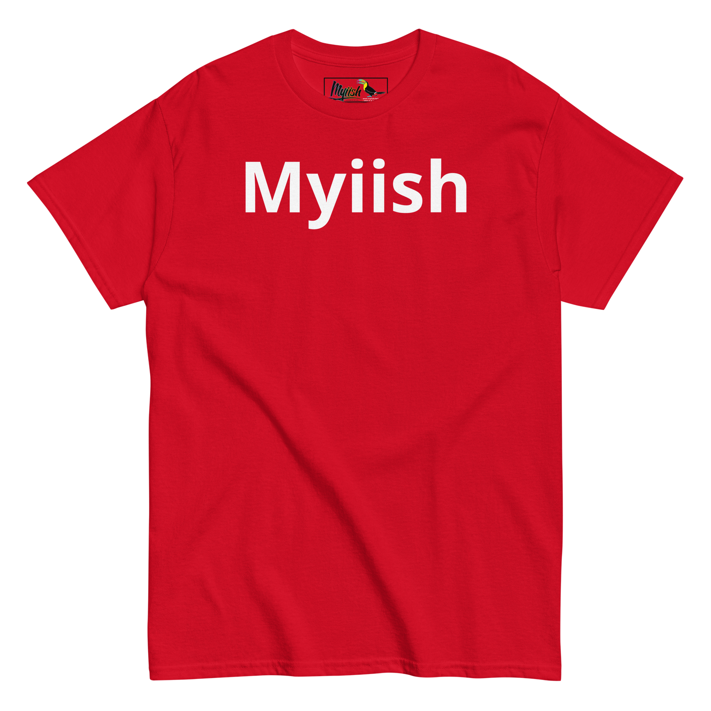 Myiish Classic Tee (white letters)