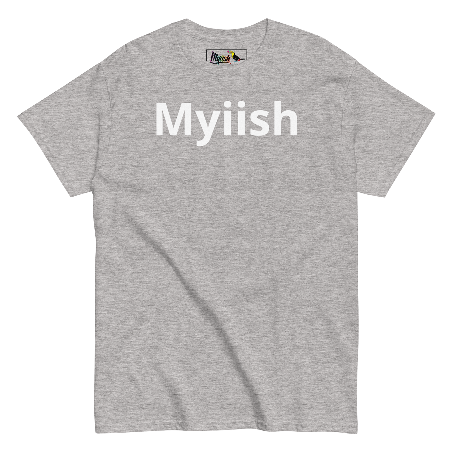 Myiish Classic Tee (white letters)