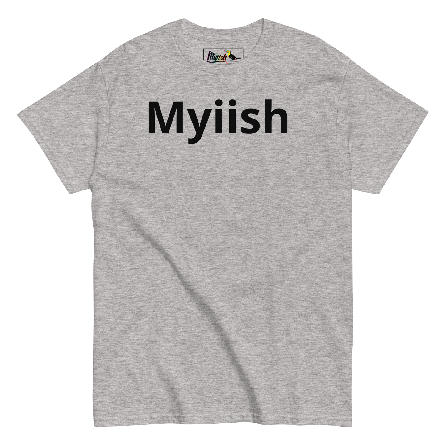 Myiish Classic Tee (Black letters)