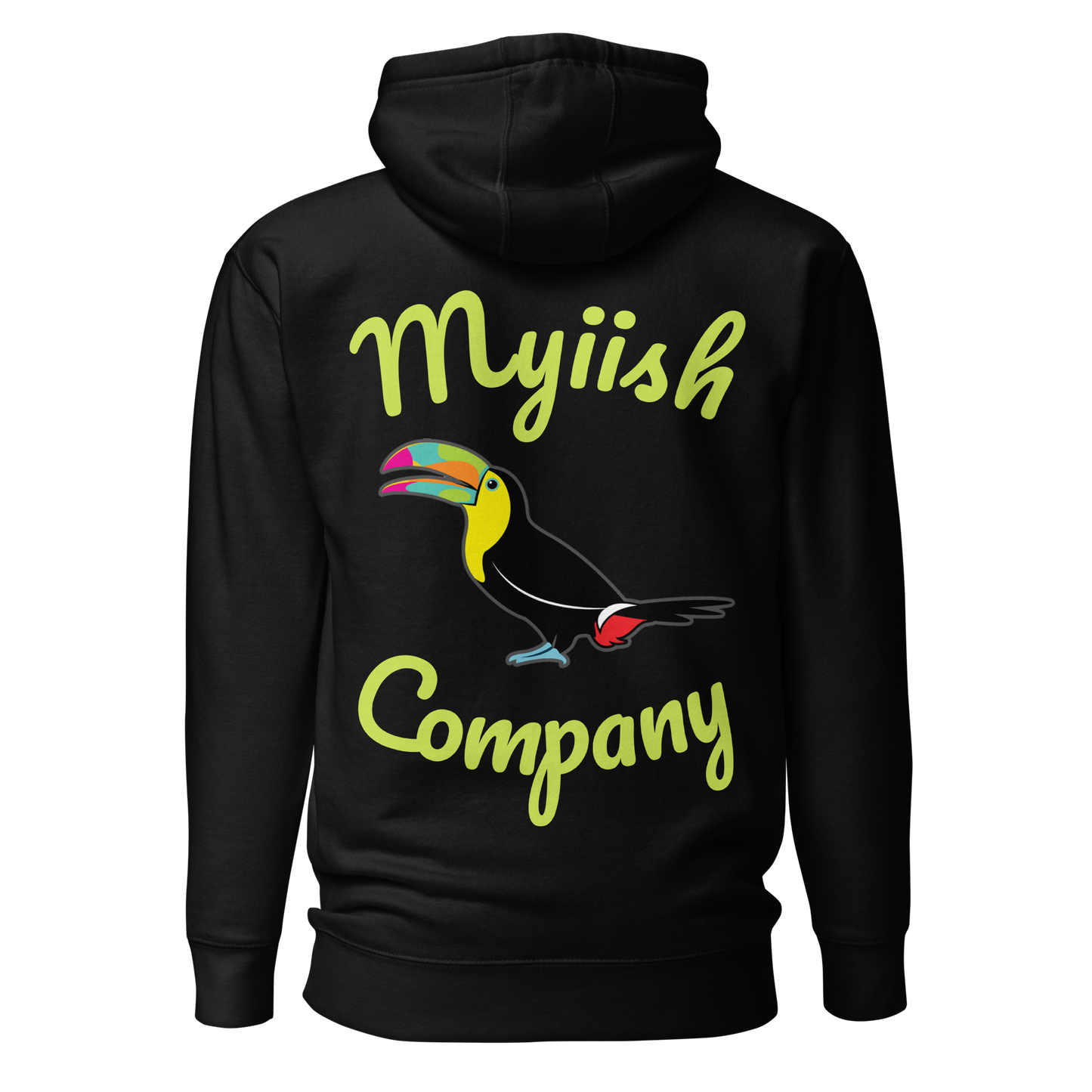 Women Myiish Company Hoodie (Neon Letters)