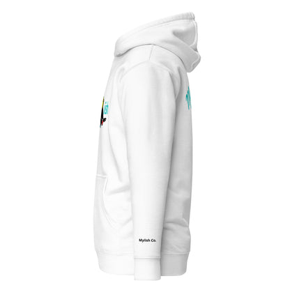 Myiish Toucan Hoodie (Aqua Letters)