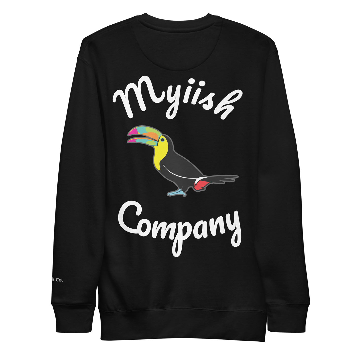 Myiish Sweatshirt (white letters)