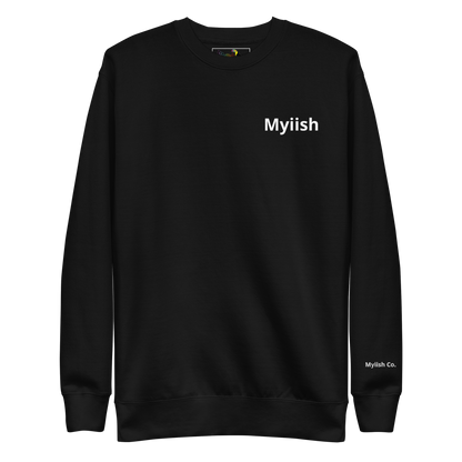 Myiish Sweatshirt (white letters)