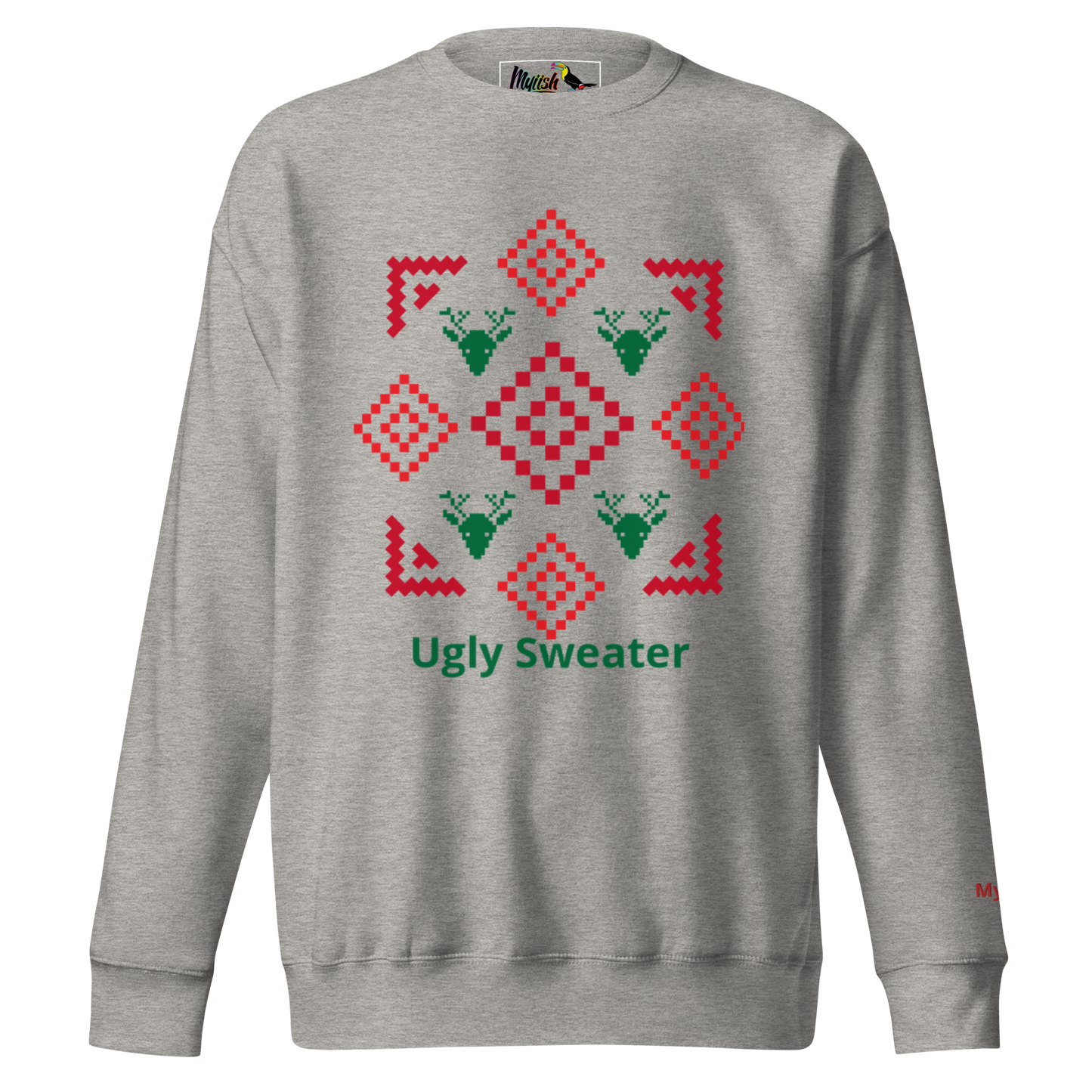 Myiish Ugly Sweater (Grey)