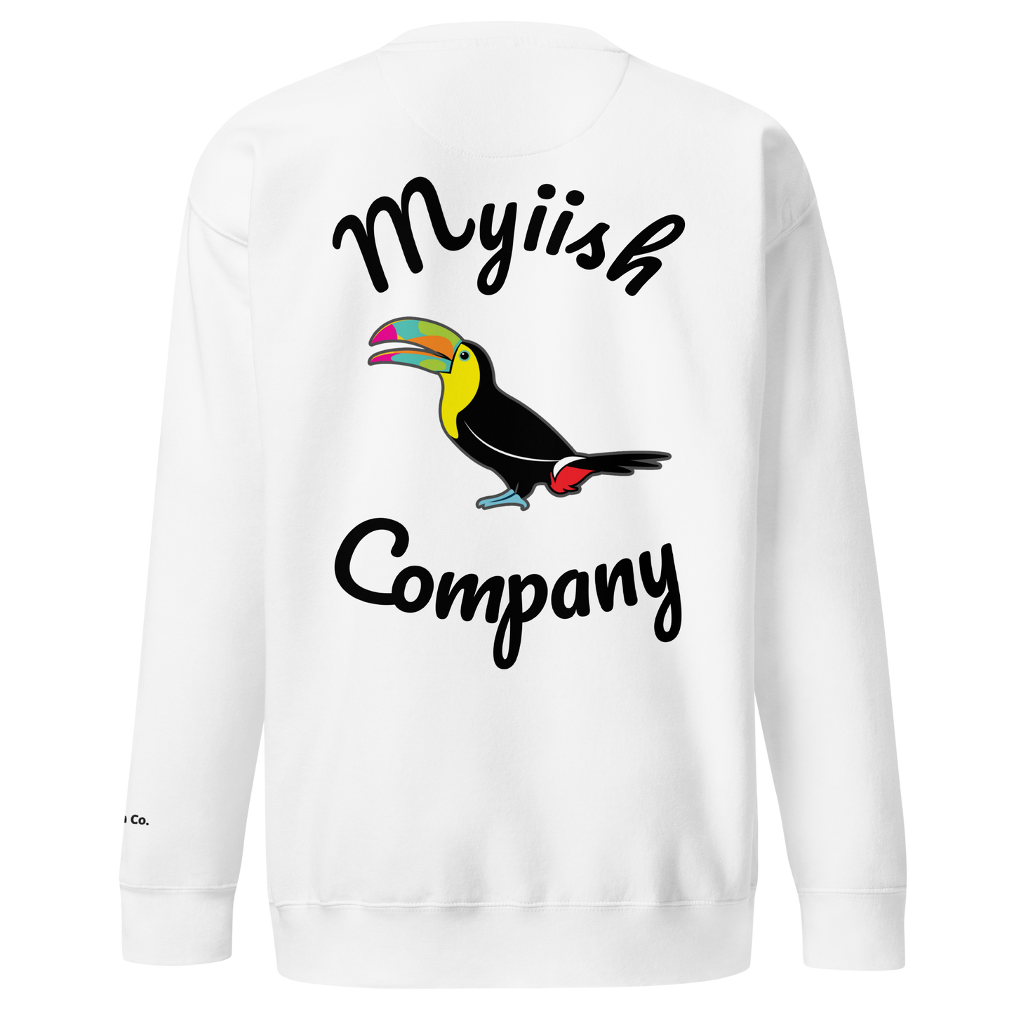 Myiish Sweatshirt (Black letters)