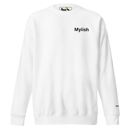 Myiish Sweatshirt (Black letters)